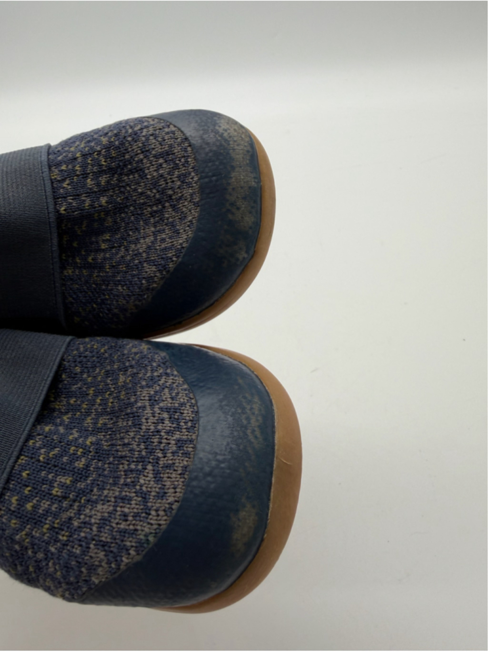 Livie & Luca Lynx Toddler Sneakers Size 9 Blue Knit Slip-On Shoes - Picture 6 of 6